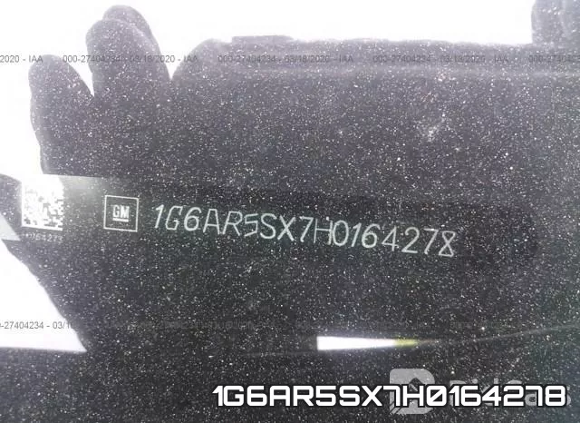 1G6AR5SX7H0164278 фото 10