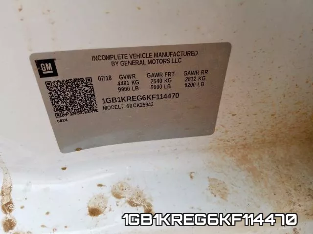 1GB1KREG6KF114470 фото 2