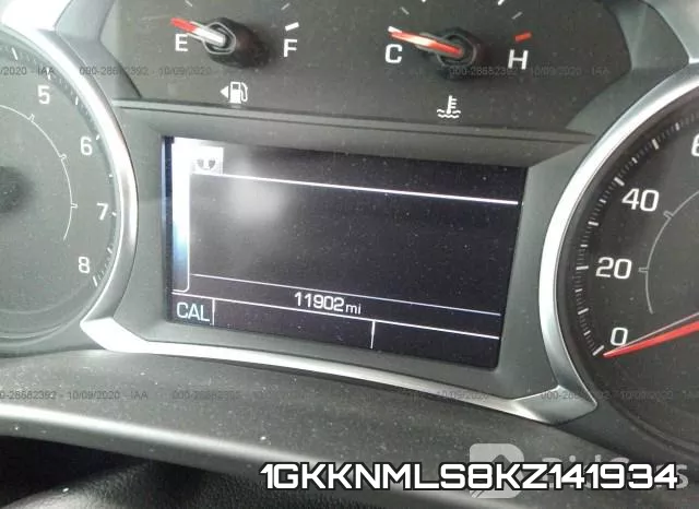 1GKKNMLS8KZ141934 фото 8
