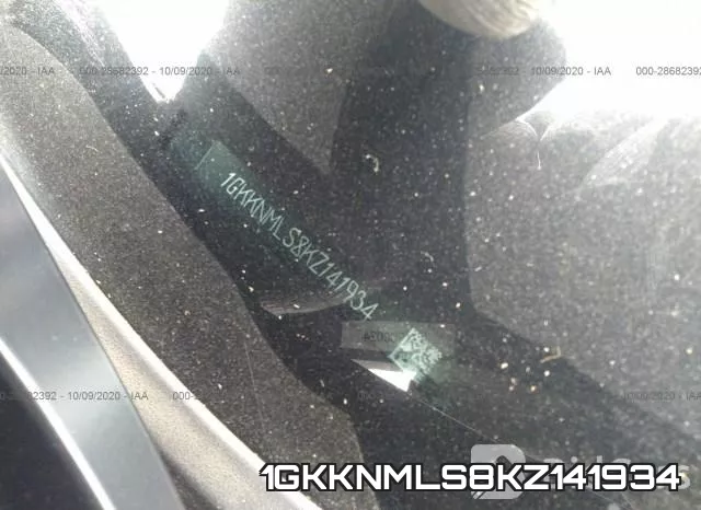 1GKKNMLS8KZ141934 фото 10