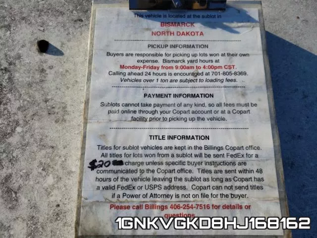 1GNKVGKD8HJ168162 фото 10