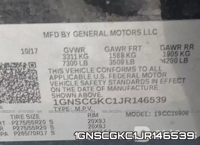 1GNSCGKC1JR146539 фото 10