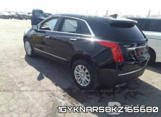 1GYKNARS8KZ165680 фото 4