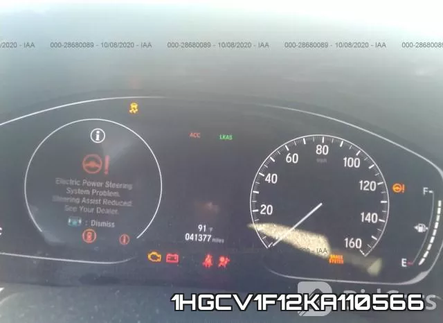 1HGCV1F12KA110566 фото 8