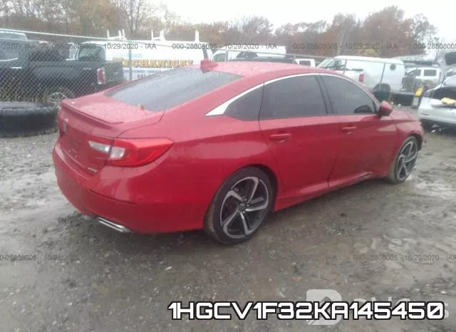 1HGCV1F32KA145450 фото 5