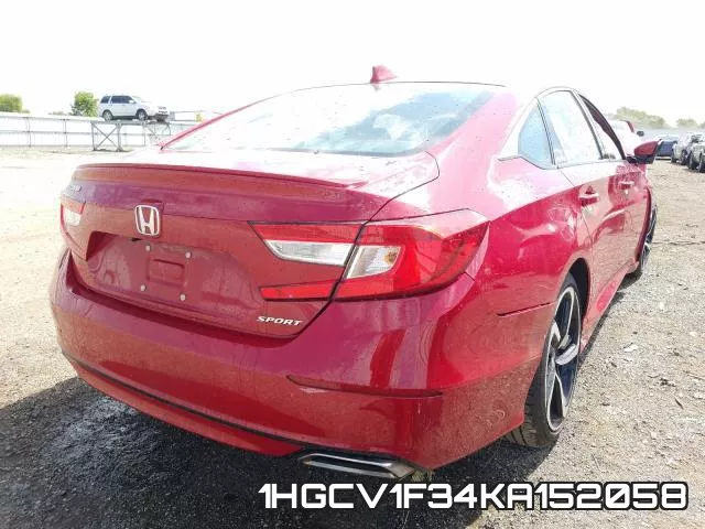 1HGCV1F34KA152058 фото 5