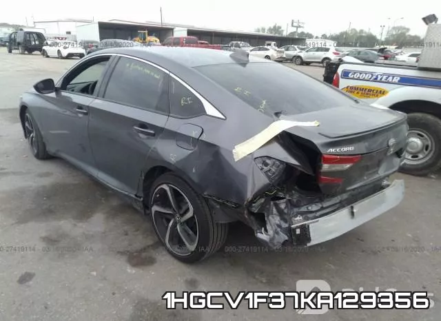 1HGCV1F37KA129356 фото 4
