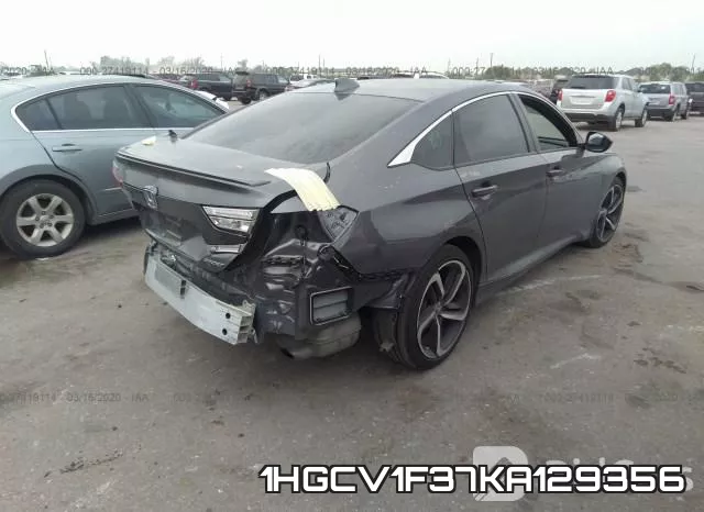 1HGCV1F37KA129356 фото 5