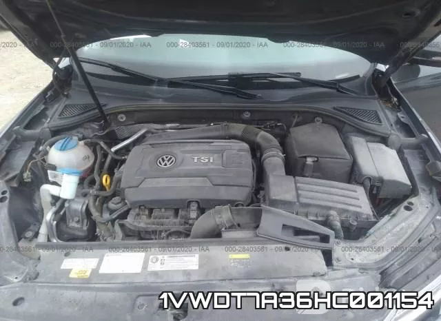 1VWDT7A36HC001154 фото 2