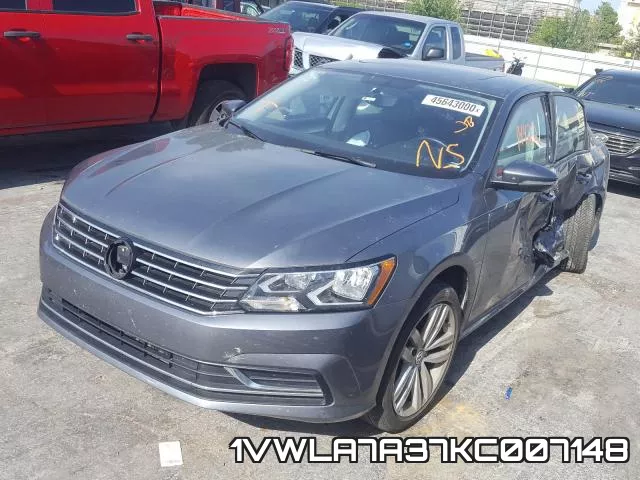 1VWLA7A37KC007148 фото 3
