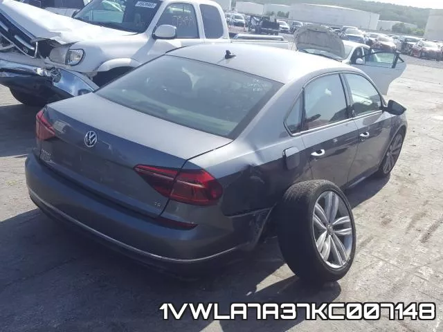 1VWLA7A37KC007148 фото 5