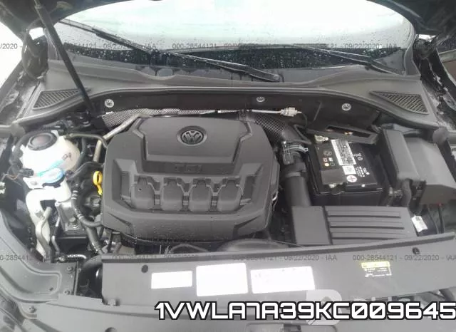 1VWLA7A39KC009645 фото 2