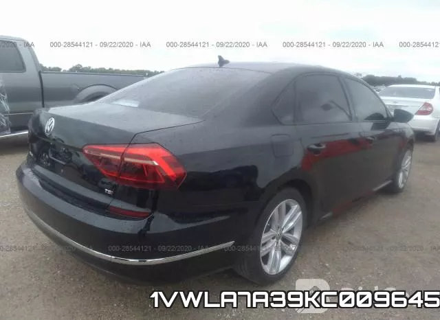 1VWLA7A39KC009645 фото 5