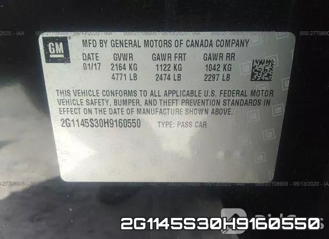 2G1145S30H9160550 фото 10