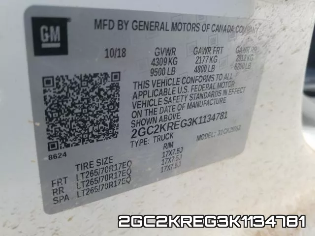 2GC2KREG3K1134781 фото 2