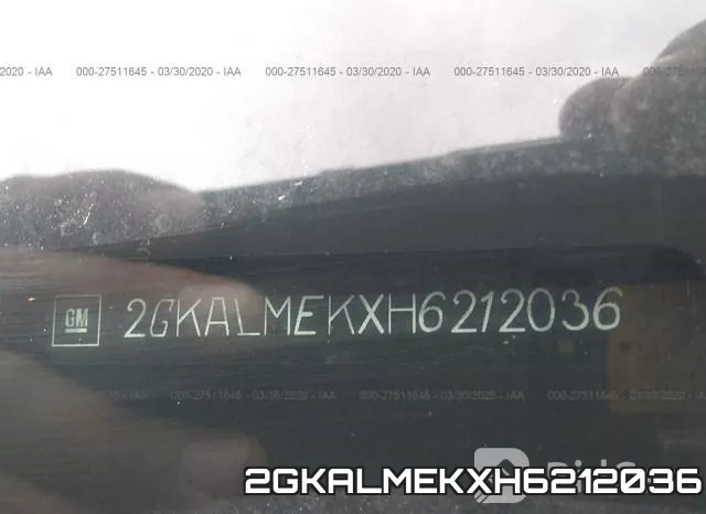 2GKALMEKXH6212036 фото 10