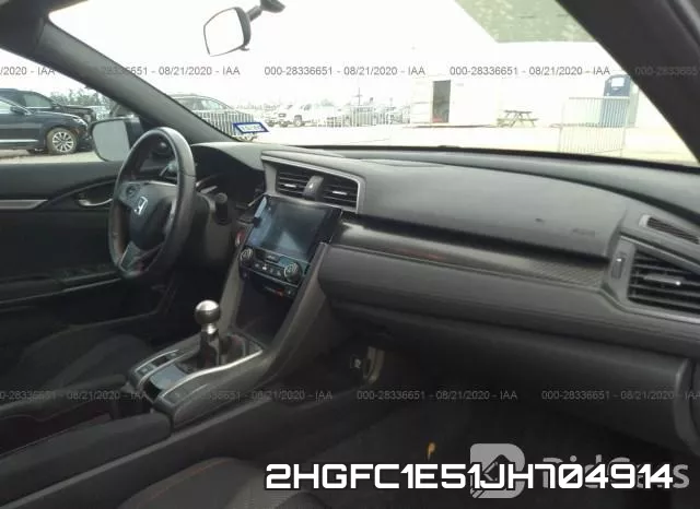 2HGFC1E51JH704914 фото 6