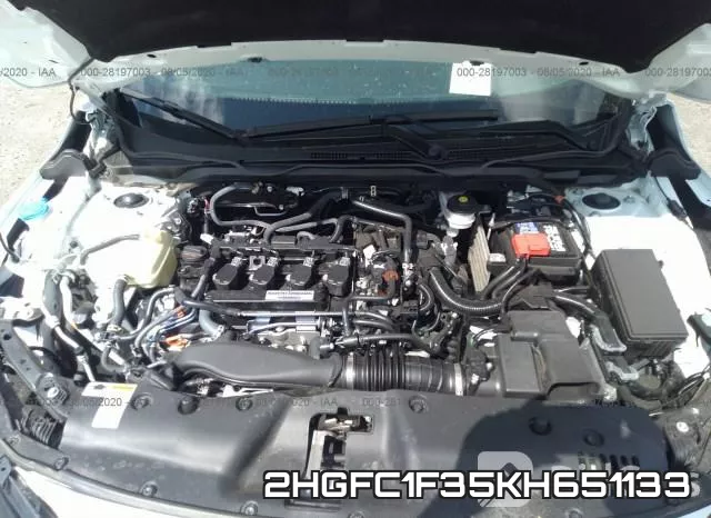 2HGFC1F35KH651133 фото 2