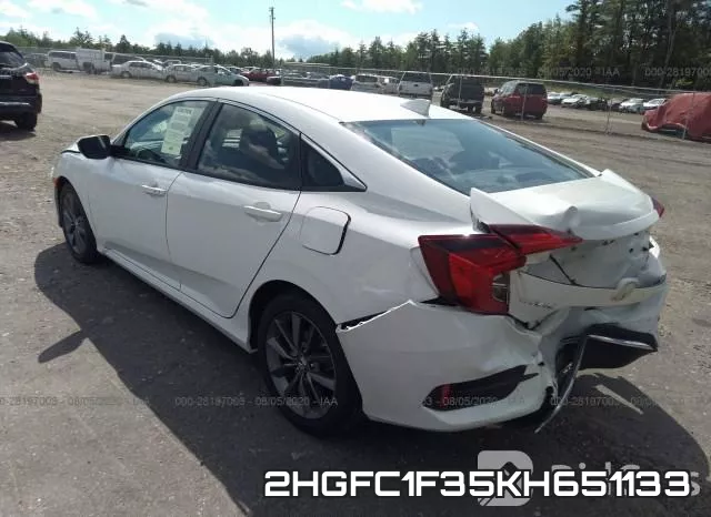 2HGFC1F35KH651133 фото 4