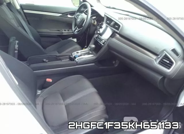 2HGFC1F35KH651133 фото 6
