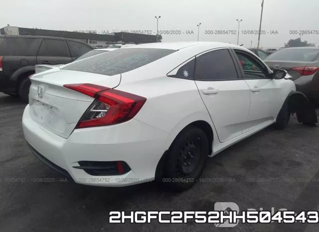 2HGFC2F52HH504543 фото 5