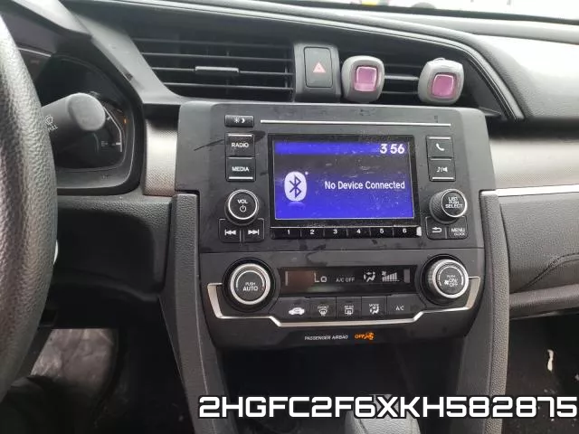 2HGFC2F6XKH582875 фото 10