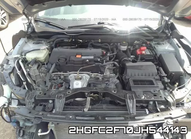 2HGFC2F70JH544143 фото 2