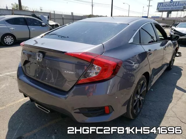 2HGFC2F81KH541696 фото 3
