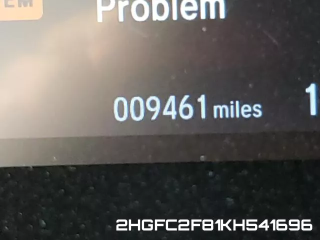 2HGFC2F81KH541696 фото 7