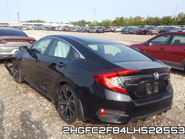 2HGFC2F84LH520553 фото 4