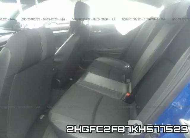 2HGFC2F87KH577523 фото 9