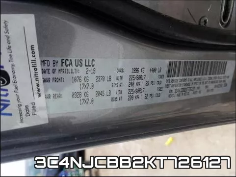 3C4NJCBB2KT726127 фото 2