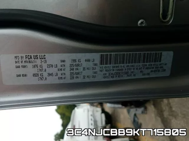 3C4NJCBB9KT715805 фото 2