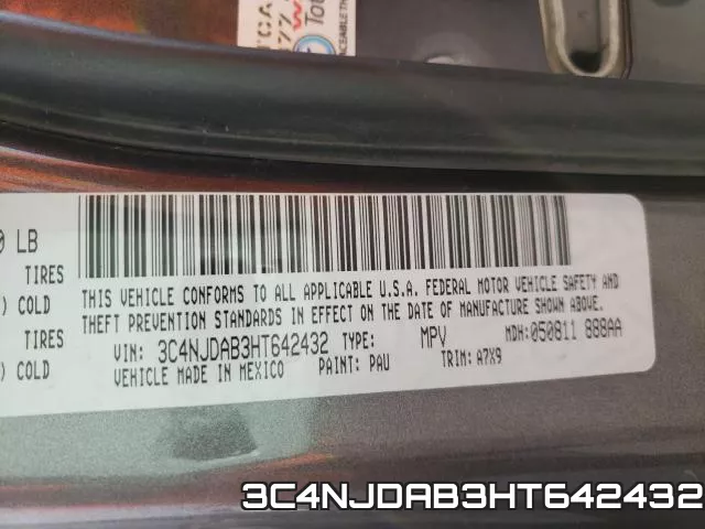 3C4NJDAB3HT642432 фото 2
