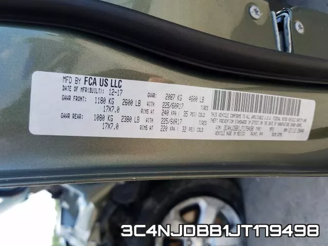 3C4NJDBB1JT179498 фото 2