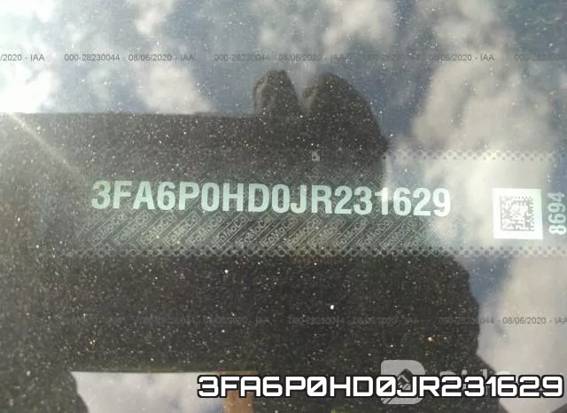 3FA6P0HD0JR231629 фото 10