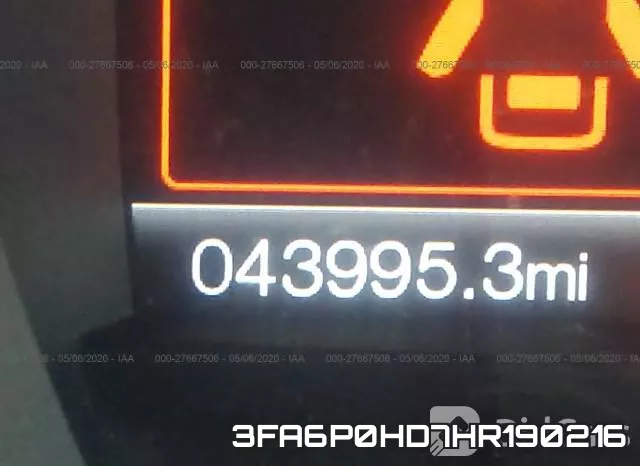 3FA6P0HD7HR190216 фото 8