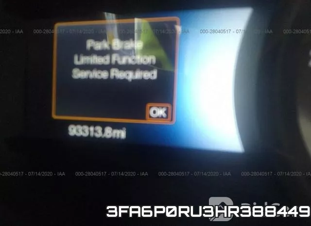 3FA6P0RU3HR388449 фото 8