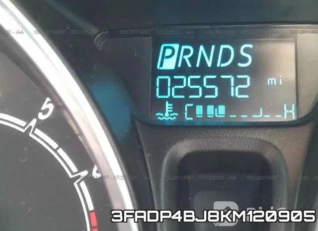 3FADP4BJ8KM120905 фото 8