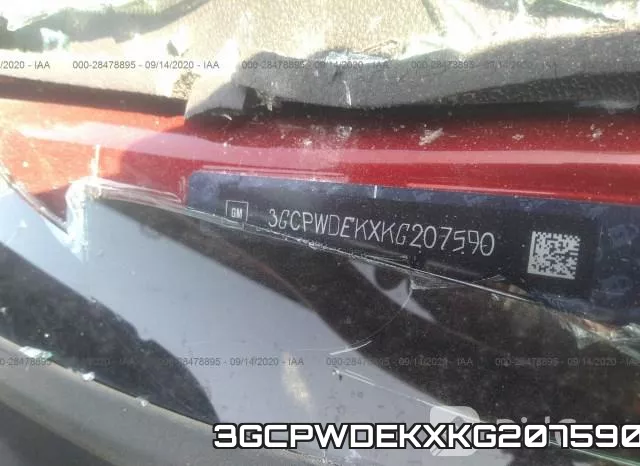 3GCPWDEKXKG207590 фото 10
