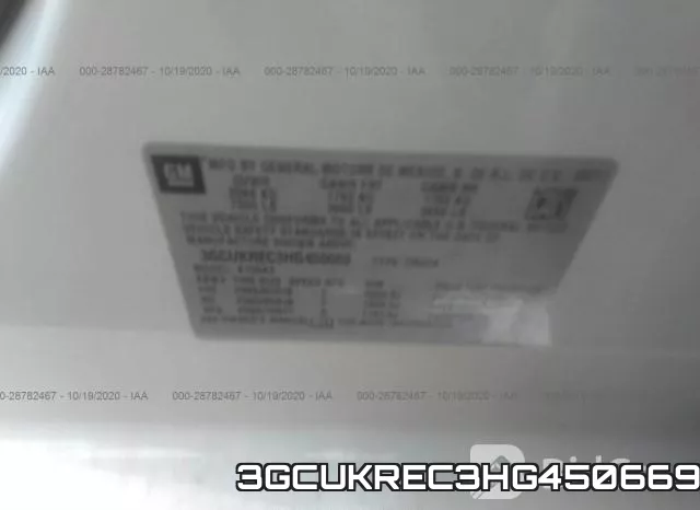 3GCUKREC3HG450669 фото 10