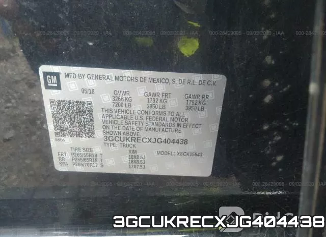 3GCUKRECXJG404438 фото 10