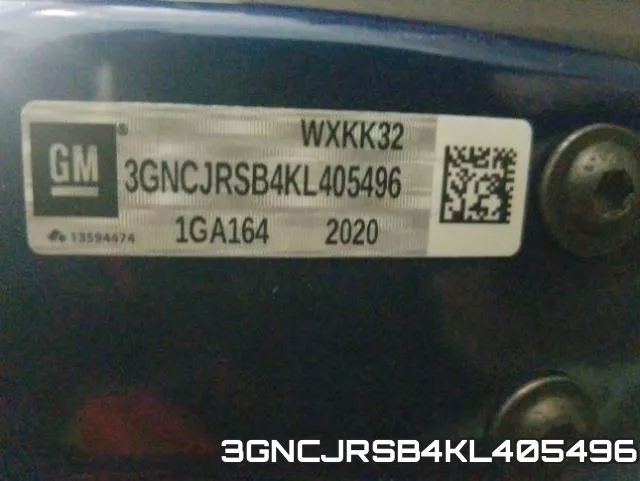 3GNCJRSB4KL405496 фото 2