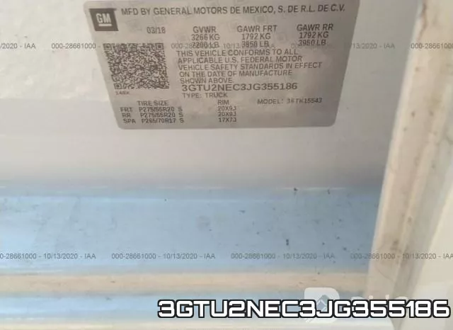 3GTU2NEC3JG355186 фото 10