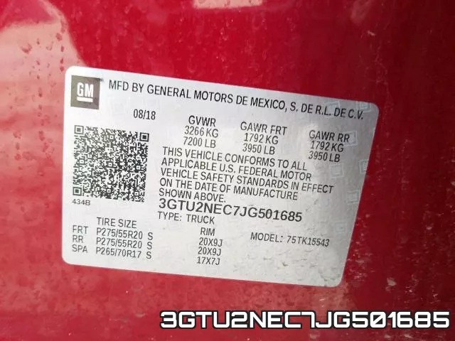 3GTU2NEC7JG501685 фото 2