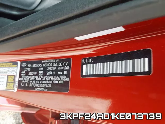 3KPF24AD1KE073739 фото 2