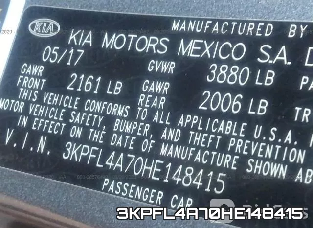 3KPFL4A70HE148415 фото 10