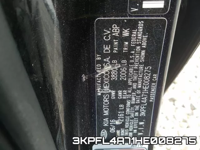 3KPFL4A71HE008275 фото 2