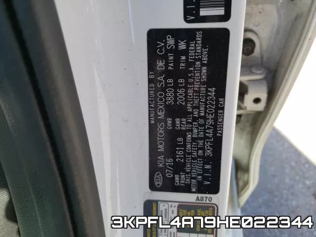 3KPFL4A79HE022344 фото 2