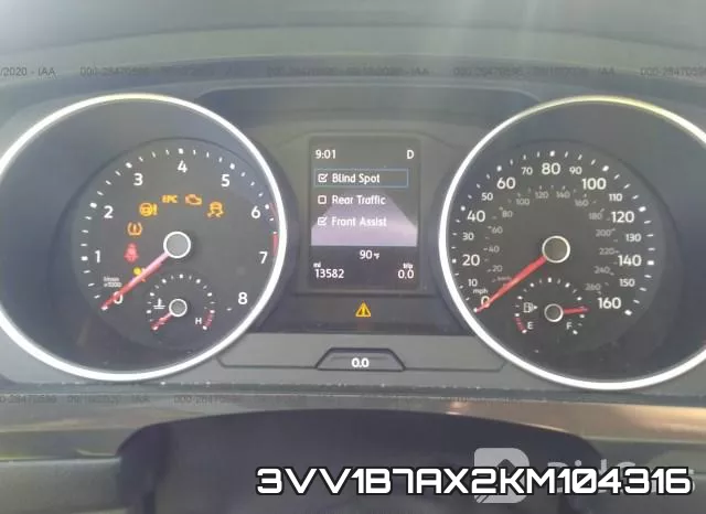 3VV1B7AX2KM104316 фото 8